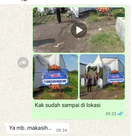 Pengiriman Karangan Bunga Jungpasir Wedung