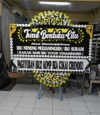 Papan Bunga di Jungpasir Wedung